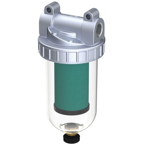 Riegler Spezialfilter »Standard«, mit PC-Behälter, 0,01 µm, BG 2, G 3/8