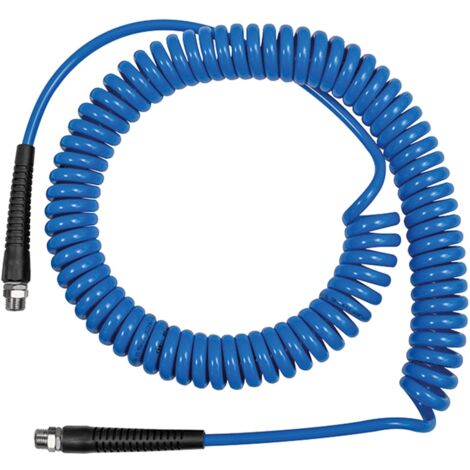 Riegler Spiralschl., Verschraubung, gewebever. PU, G 1/4, ø 10x6,5, 7,5 m
