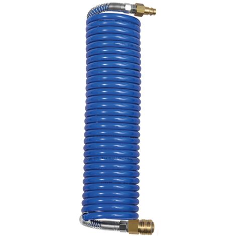 Riegler Spiralschlauch-Kupplung-Set, Standardkuppl., PA, Ã¸ 12x9, 2,5 m