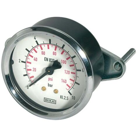 Riegler Standardmano, Dreikantfrontring, G 1/4 hinten, 0 - 1,6 bar, Ø 63