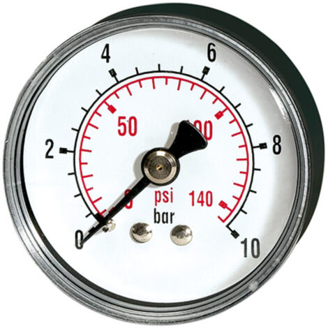 Riegler Standardmano »pressure line« G 1/8 hinten, 0-4,0 bar/56 psi, Ø 40