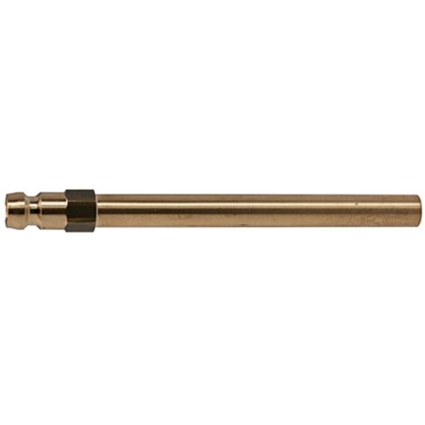 Riegler Stecknippel-Rohr DN 6, Rohr-Außen-Ø 10 mm, SW 11, Länge 240 mm