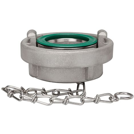 Riegler Storz-Blindkupplung, Kette, ES V4A, Storz-Größe 110-A, KA 133 mm