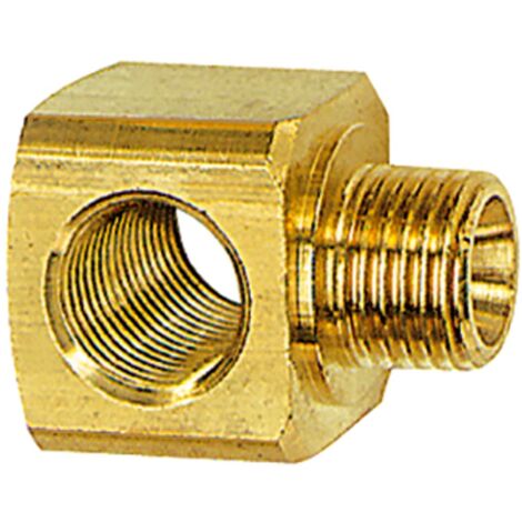 Riegler T-Einschraubverteiler, M5, SW 10, Messing
