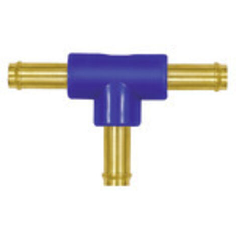 Riegler T-Schlauchverbindungsstutzen, für Schlauch LW 3 mm, Messing/POM