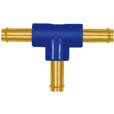 Riegler T-Schlauchverbindungsstutzen, für Schlauch LW 6 mm, Messing/POM