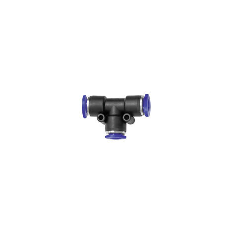 Riegler T-Steckverbindung »Blaue Serie«, reduzierend, Schlauch-Ø 2x4/1x6
