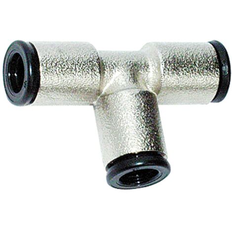 Riegler T-Verbinder »value line«, für Schlauch-Außen-Ã˜ 12 mm, MS vern.