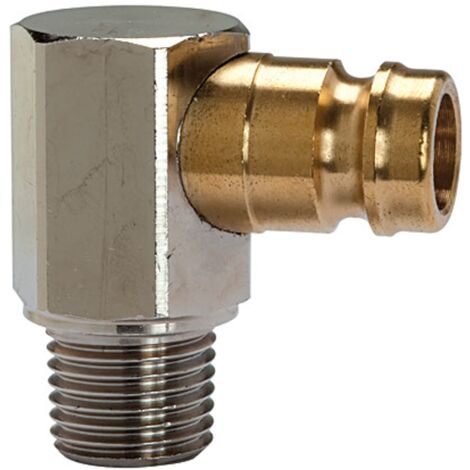 Riegler Temperier-Einstecknippel DN 9, 90°, mit Außengewinde, M14x1,5