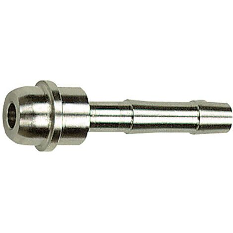 Riegler Tülle, Kugelnippel, für LW 9, für Überwurfmutter G 1/2, ES 1.4571