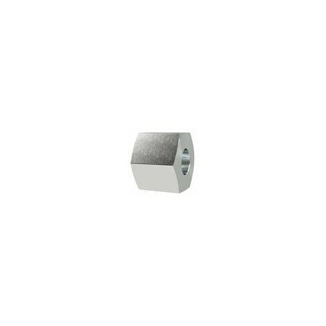 Riegler Überwurfmutter M14x1,0, Rohr-A-Ø10 mm, SW1 17, Stahl verz.