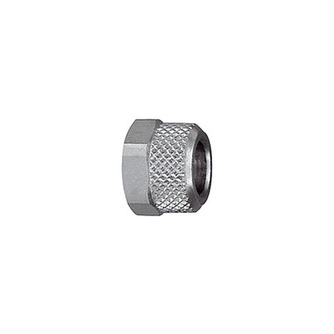 Riegler Überwurfmutter, M7x0,75, für Schlauch 5/3 mm, SW 8, MS vern.