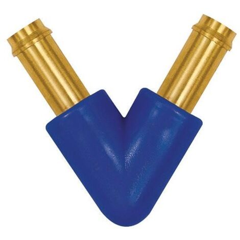 Riegler V-Schlauchverbindungsstutzen, für Schlauch LW 6, Messing und POM
