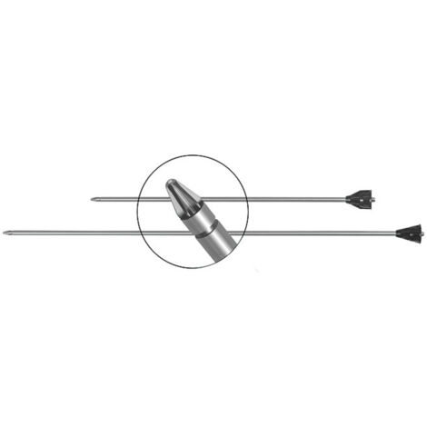 Riegler Verlängerungsrohr, mit Star-Tip-Düse, 300 mm gerade