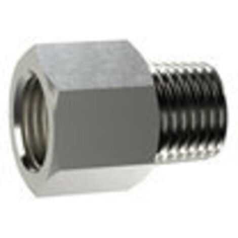 Riegler Verlängerungsstück, kurz, R 1/8 a., G 1/4 i., SW 17, MS vern.