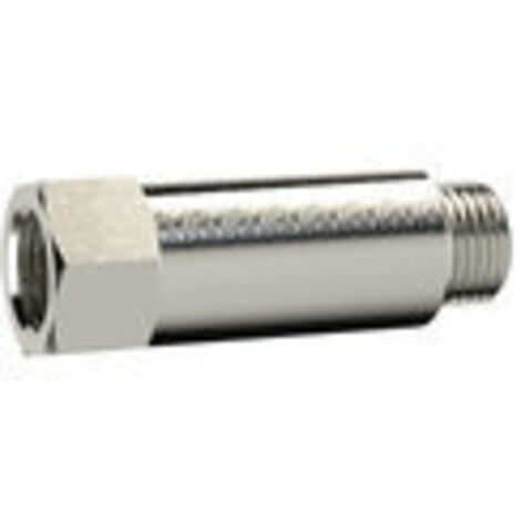 Riegler Verlängerungsstück, lang, G 1/8 a., G 1/8 i., SW14, MS v., L=22mm