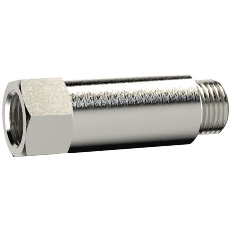 Riegler Verlängerungsstück, lang, G 1/8 a., G 1/8 i., SW14, MS v., L=51mm