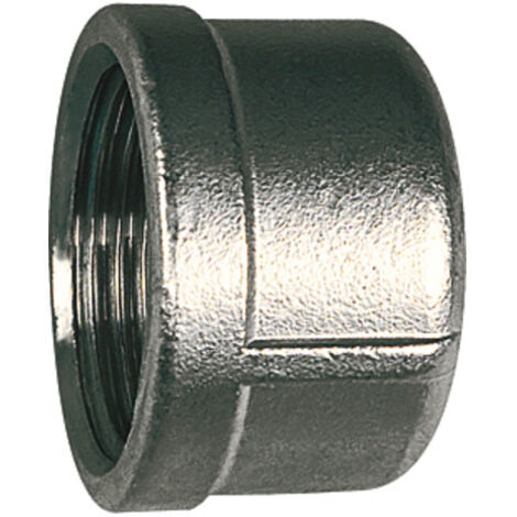 Riegler Verschlusskappe, rund, G 3/4, Durchmesser 34,0 mm, ES 1.4408