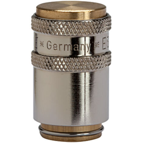 Riegler Verschlusskupplung DN 6, Messing 2.0401, Länge 30,0 mm