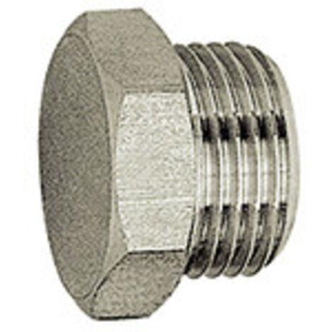 Riegler Verschlussschraube »value line«, M5, SW 8, Messing vernickelt