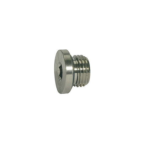 Riegler Verschlussstopfen, O-Ring »value line«, G 1/2, Messing vern.
