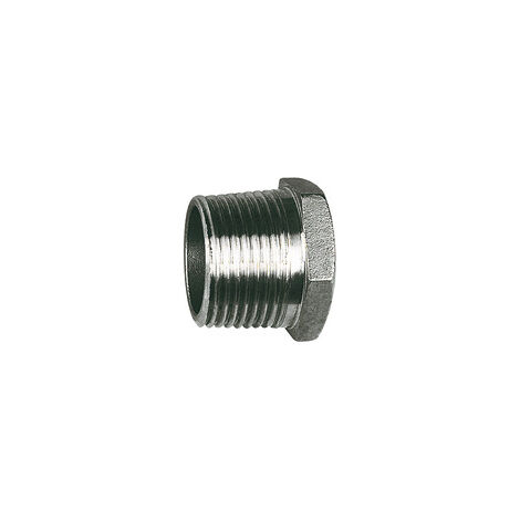 Riegler Verschlussstopfen, Sechskant, G 3/8, SW 21, Edelstahl 1.4408