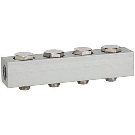 Riegler Versorgungsleiste für Wegeventile, mit 4 Ventilpositionen, G 1/4