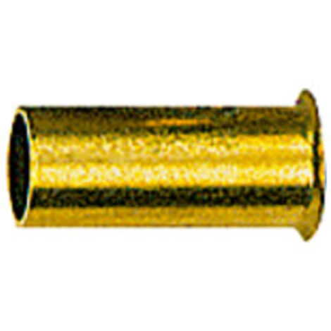 Riegler Verstärkungshülse, Rohr-Außen-Ã˜ 10/8 mm, Messing blank