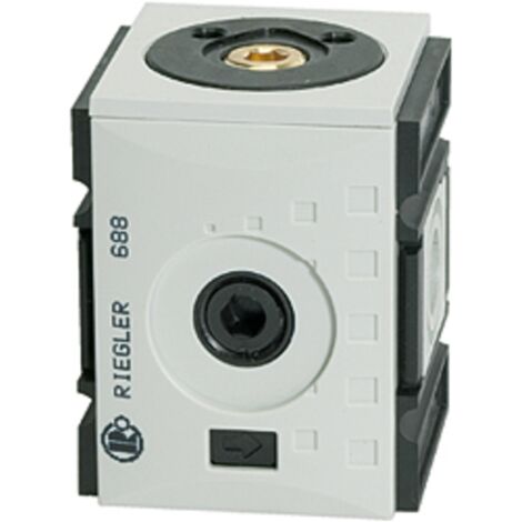 Riegler Verteiler »FUTURA«, BG 4, G 3/4, Abgänge 2 x G 3/4