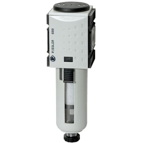 Riegler Vorfilter »FUTURA«, PC-Beh., Schutzkorb, 0,3 µm, BG 4, G 1, HA
