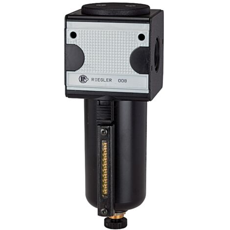 Riegler Vorfilter »multifix«, mit Metallbehälter, 0,3 µm, BG 1, G 1/4