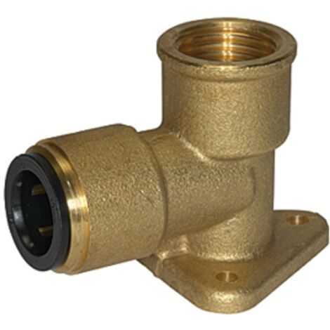 Riegler Wandwinkel, Messing, »speedfit« 1/2 BSP, für Rohr Außen-ø 15 mm