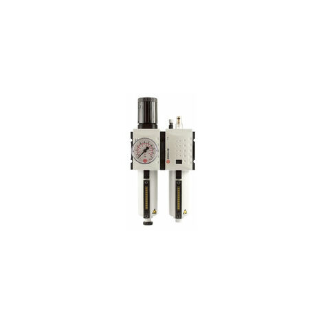 Riegler Wartungseinheit 2-tlg. »FUTURA«, MBeh., BG2, G3/8, 0,5-16 bar, HA