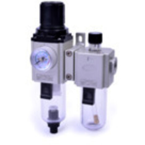 Riegler Wartungseinheit 2-tlg. »GA-mini «, PC, BG 200, G1/4, 1,5-9 bar, HA