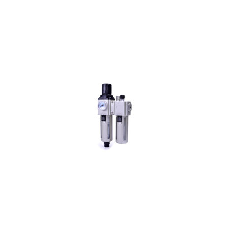 Riegler Wartungseinheit 2-tlg. »GA«, PC-Beh., BG 300, G1/2, 1,5-9 bar, VA