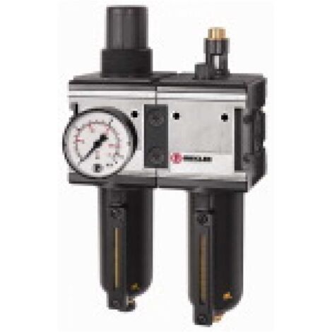 Riegler Wartungseinheit 2-tlg. »multifix« mit Metallbehälter, BG 4, G 3/4