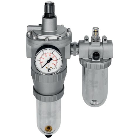 Riegler Wartungseinheit 2-tlg. »Standard«, mit PC-Behälter, BG 4, G 1, 866 K P