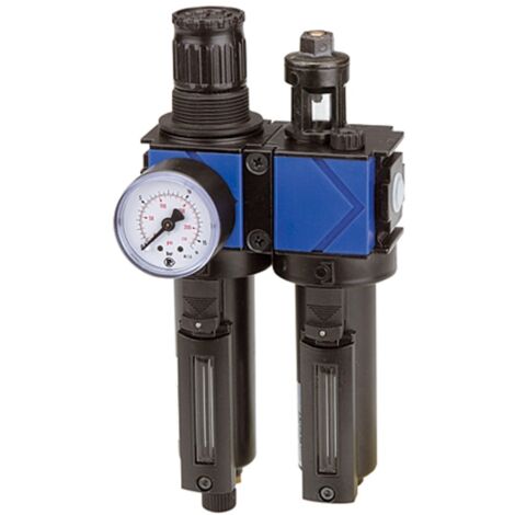 Riegler Wartungseinheit 2-tlg. »variobloc«, Metallbehälter, BG 1, G 3/8
