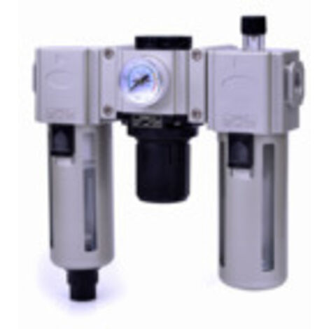 Riegler Wartungseinheit 3-tlg. »GA«, PC-Beh., BG 300, G1/2, 1,5-9 bar, HA