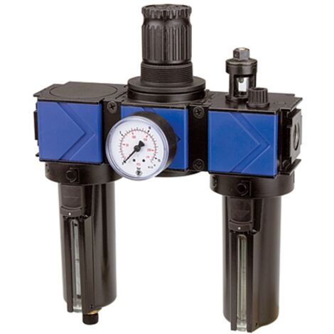 Riegler Wartungseinheit 3-tlg. »variobloc«, Metallbehälter, BG 1, G 3/8