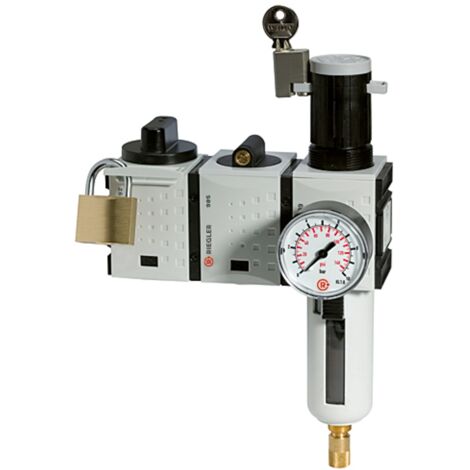 Riegler Wartungsstation SAFETY »FUTURA«, KH-AV-FR, VA, BG 2, G 1/2, 2,5-8