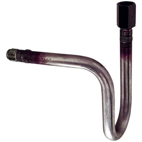 Riegler Wassersackrohr in U-Form, Anschlusszapfen, G 1/2, CrNi-Stahl