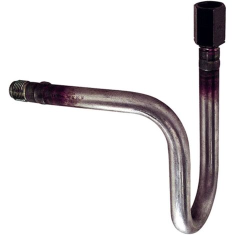Riegler Wassersackrohr in U-Form, Anschlusszapfen, G 1/2, Stahl