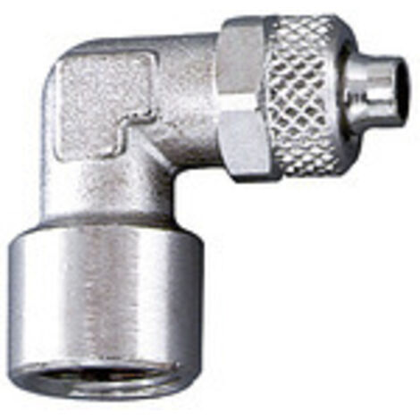 Riegler Winkel-Aufschraubverschraubung, G 1/8, für Schlauch 5/3, MS vern.