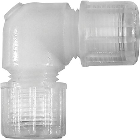 Riegler Winkel-Schlauchverbindung, für Schlauch 8/10 mm, PFA