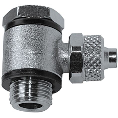 Riegler Winkelschwenkverschraubung »value line« G1/4 a., MS v., Schl.10/8