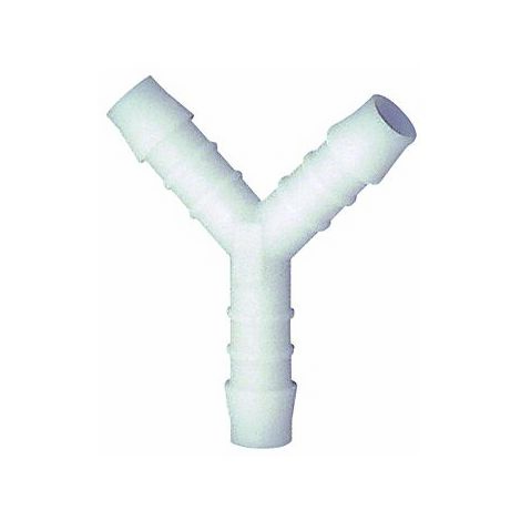 RIEGLER Y-Schlauchverbindungsstutzen, Winkel 90°, POM f. Schlauch LW mm 13 L2 mm 65,0