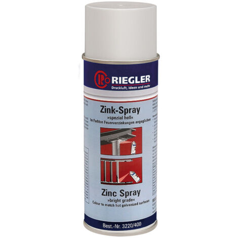 Riegler Zink-Spray, Temperatur max. 300 °C, 400 ml