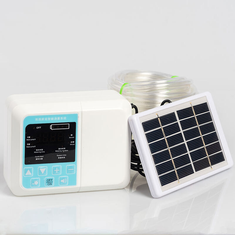 

Riego por goteo inteligente del sistema de rociadores automático inteligente solar USB