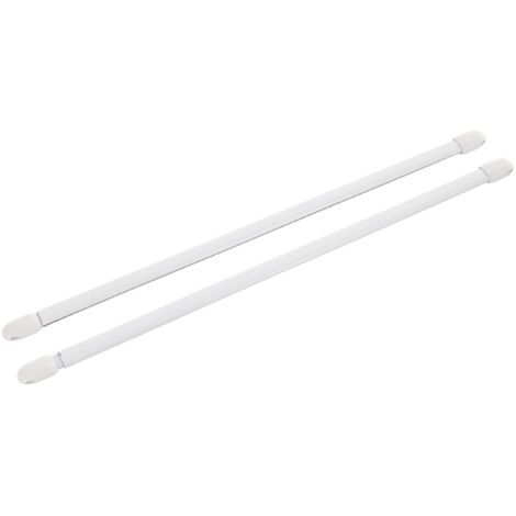 RIEL CHYC 5431250 Portabicchieri ovale allungabile Bianco 30-50 cm (2 pezzi)